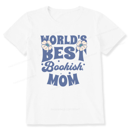 Pagewings World's Brsy Bookish Mom Unisex Classic T-shirt