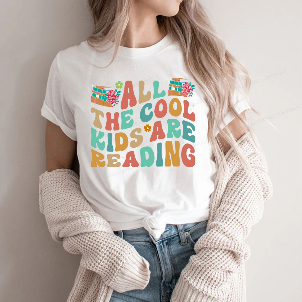 Pagewings All The Cool Kids Are Reading Unisex Classic T-shirt