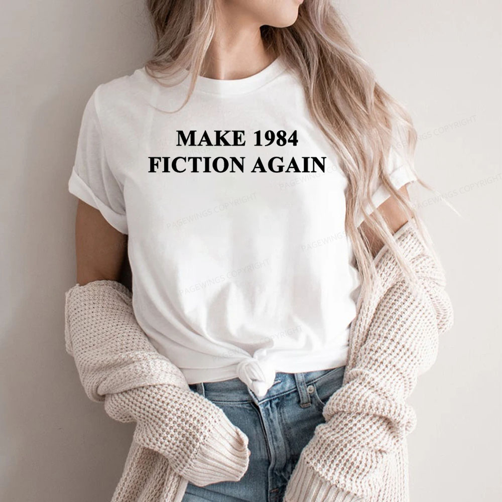 Pagewings Make 1984  Fiction Again Unisex Classic T-shirt
