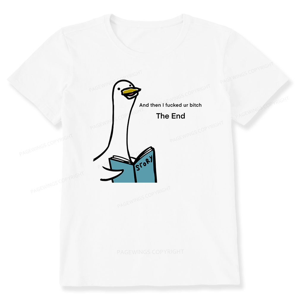 Pagewings The Story-telling Goose Unisex Classic T-shirt