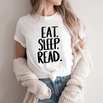 Pagewings Eat Sleep Read Unisex Classic T-shirt