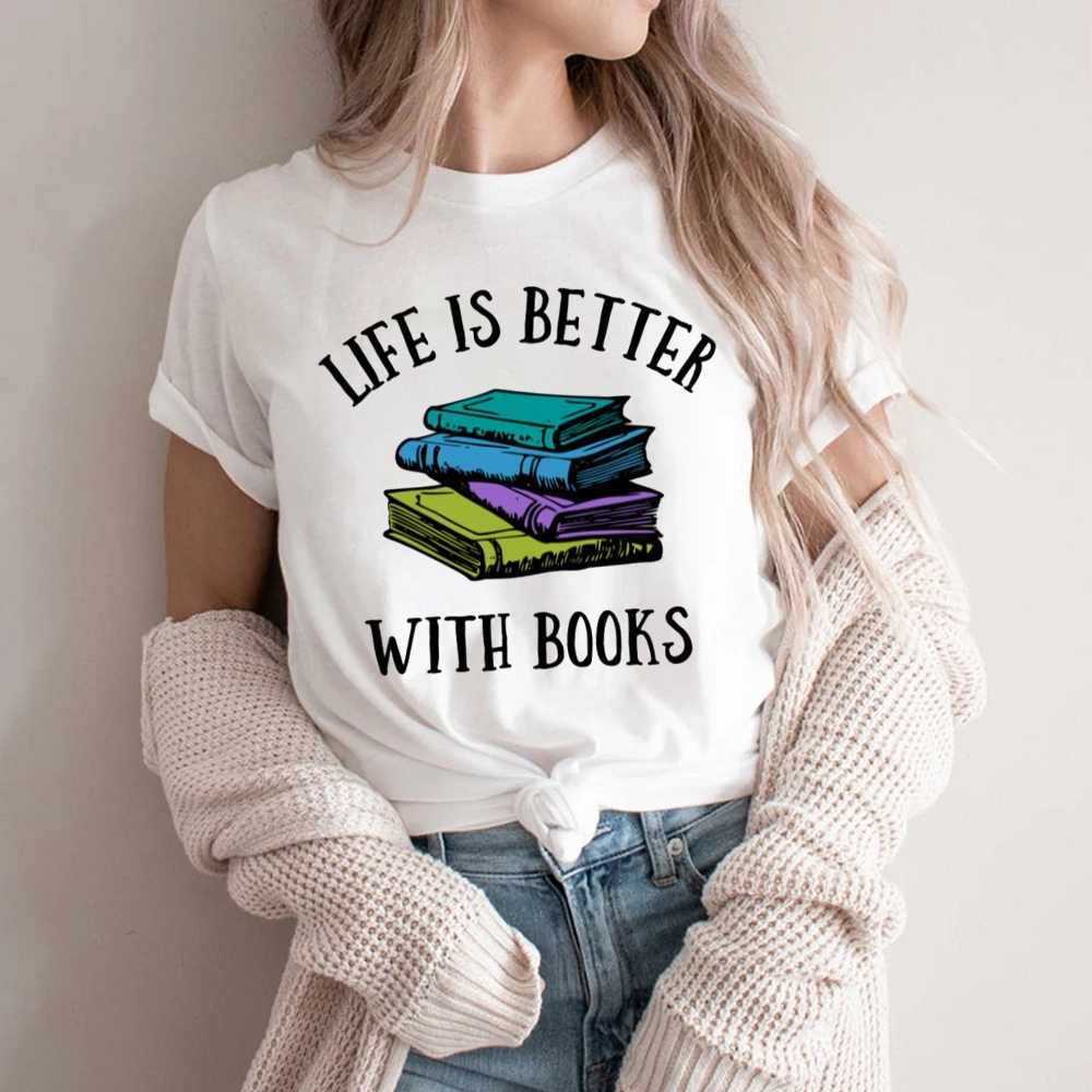 Pagewings Life's Better With Books Unisex Classic T-shirt