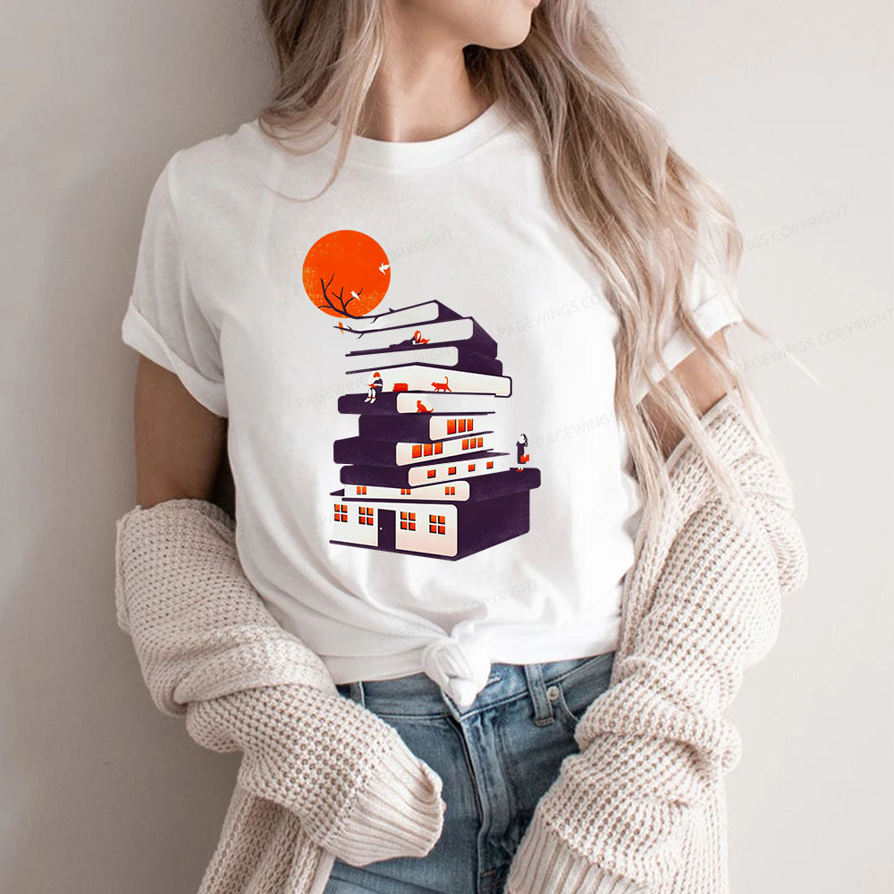 Pagewings Book House Unisex Classic T-shirt