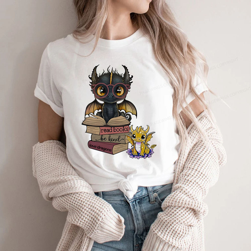 Pagewings Cute Tairn And Andarna Fourth Wing Unisex Classic T-shirt