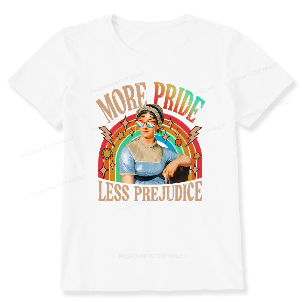 Pagewings More Pride Less Prejudice Unisex Classic T-shirt