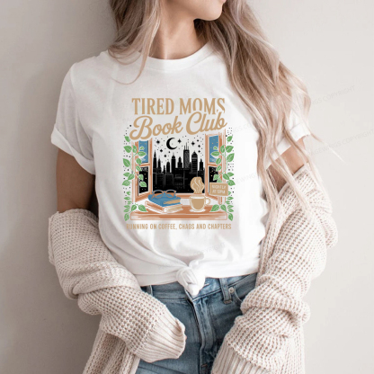 Pagewings Tired Moms Book Club Unisex Classic T-shirt