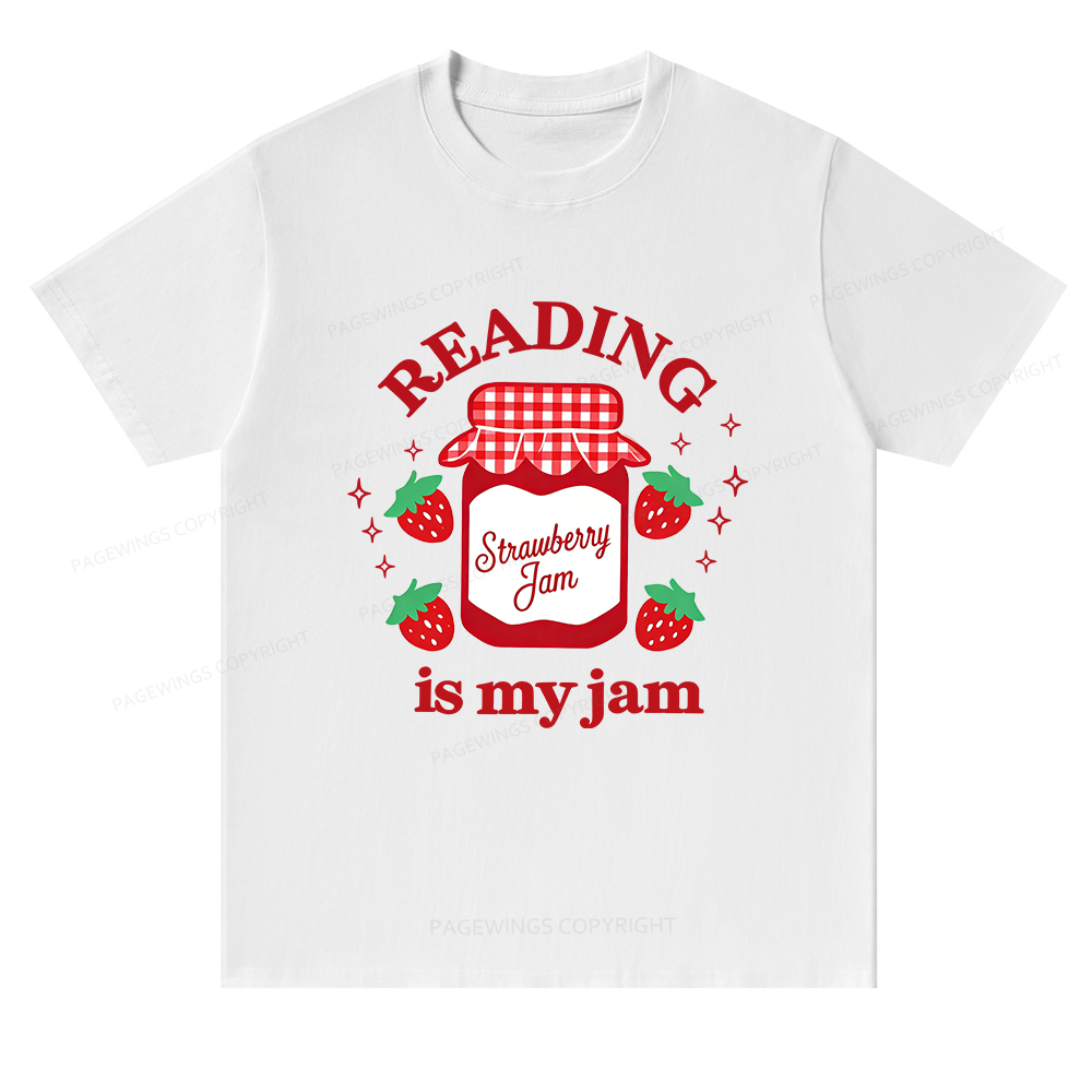 Pagewings Valentines Day Reading is My Jam Unisex Classic T-shirt