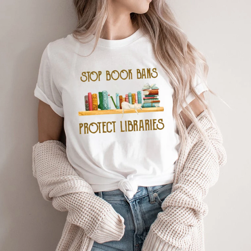 Pagewings Stop Book Bans Protect Libraries Unisex Classic T-shirt