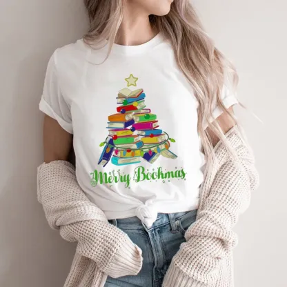Pagewings Book Christmas Tree Unisex Classic T-shirt