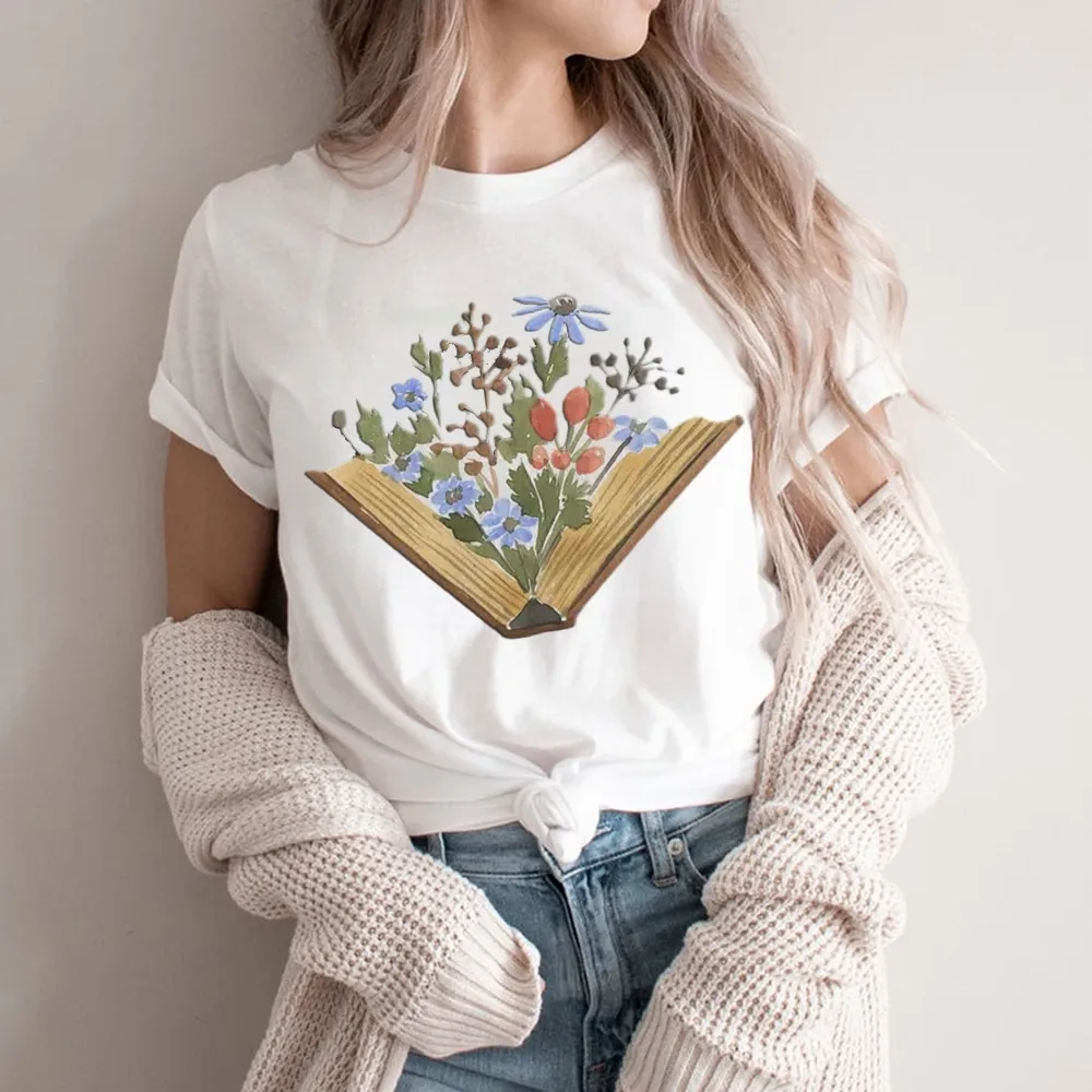 Pagewings Wildflowers Book Unisex Classic T-shirt