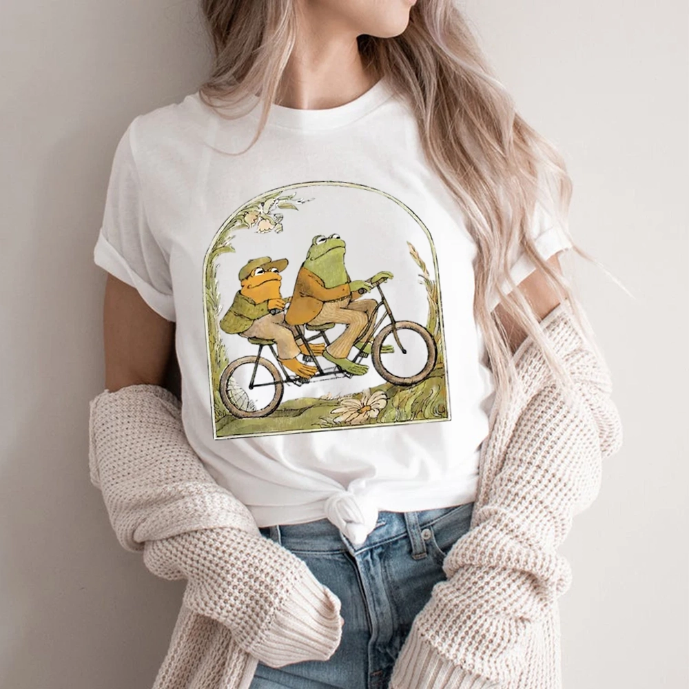 Pagewings Frog And Toad Book Vintage Unisex Classic T-shirt