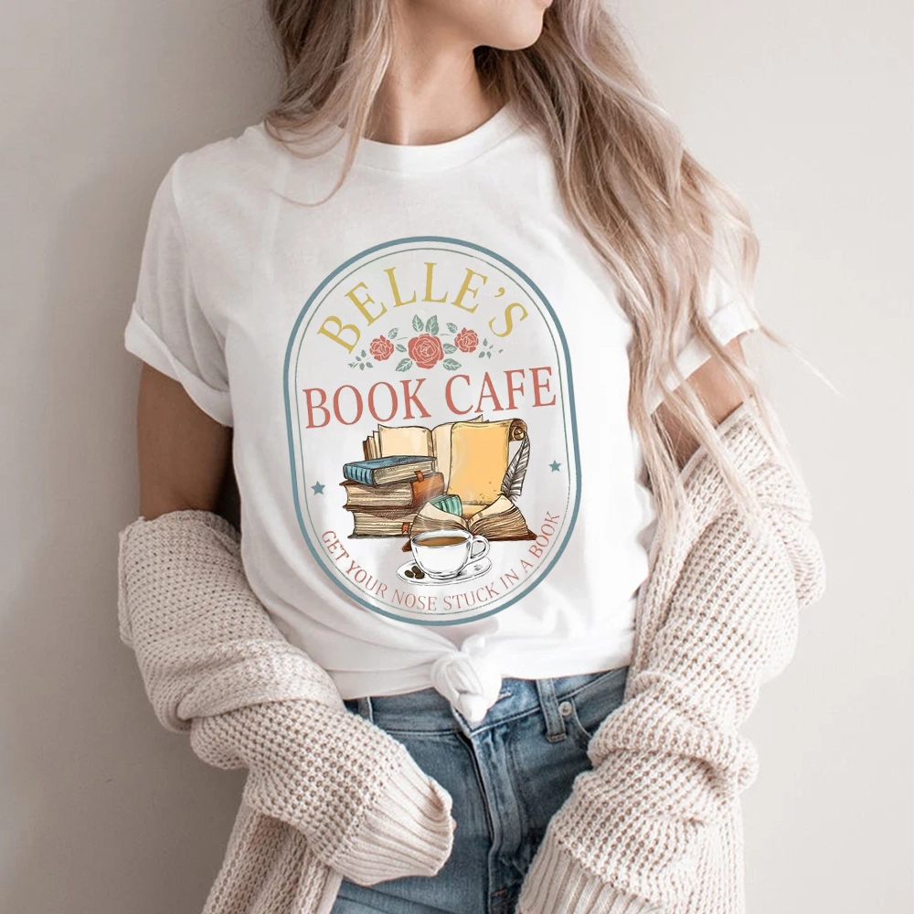Pagewings Belles Book Cafe Unisex Classic T-shirt