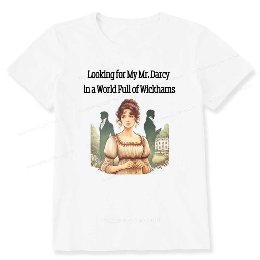 Pagewings Looking For My Mr Darcy Unisex Classic T-shirt
