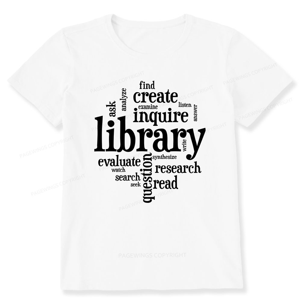 Pagewings Library Unisex Classic T-shirt
