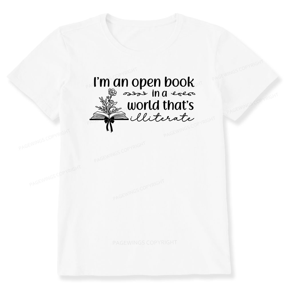 Pagewings An Open Book in a World Unisex Classic T-shirt