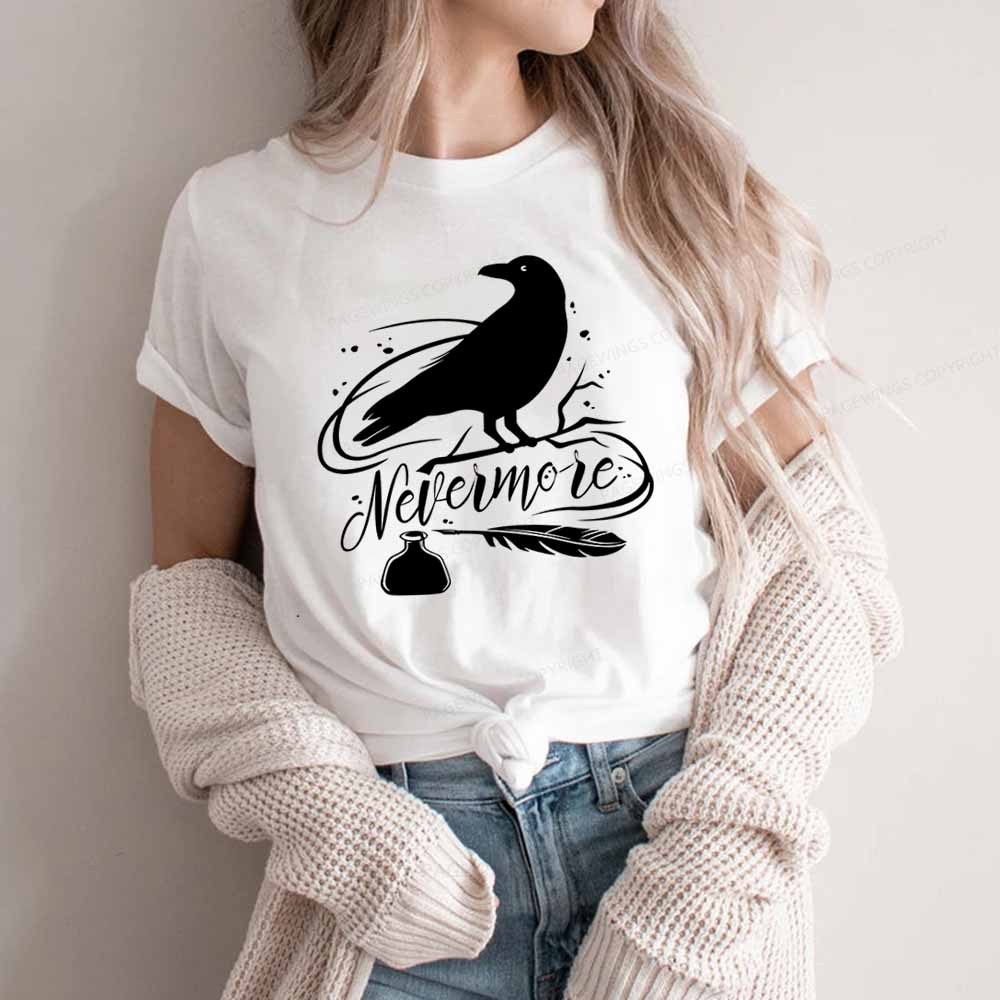 Pagewings Edgar Allen Poe tee Unisex Classic T-shirt