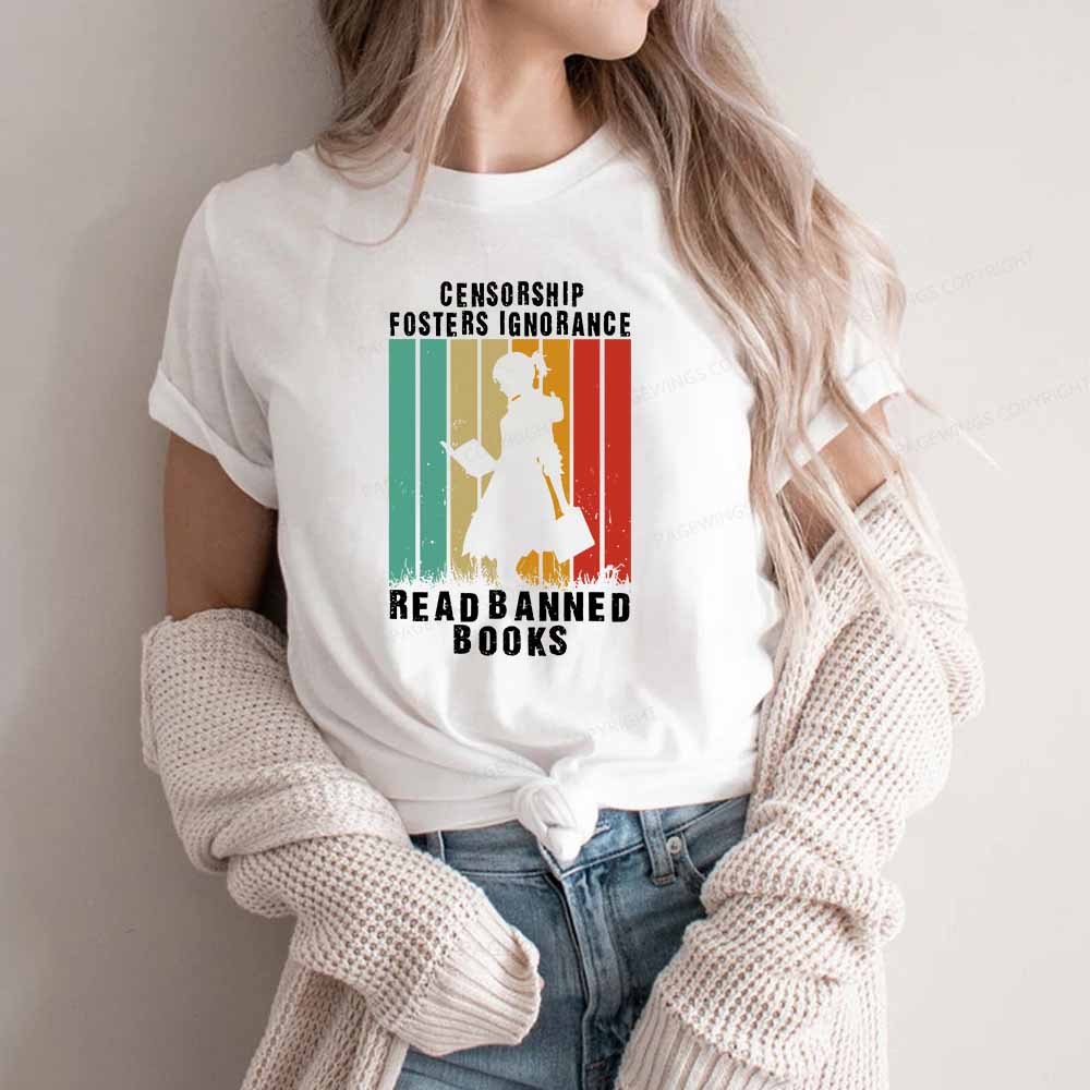 Pagewings Banned Books Vintage T-Shirt Unisex Classic T-shirt