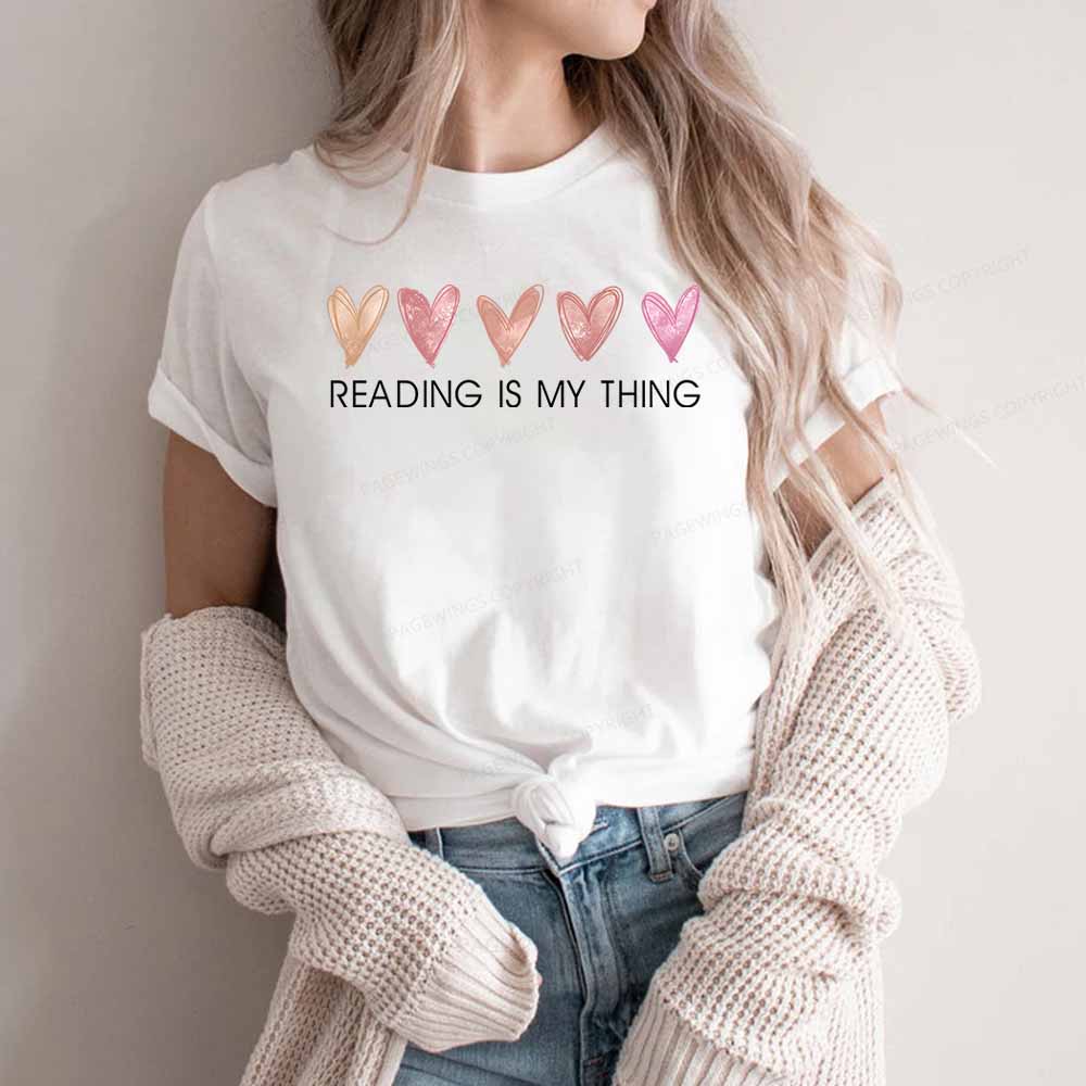 Pagewings Reading is My Thingl Unisex Classic T-shirt