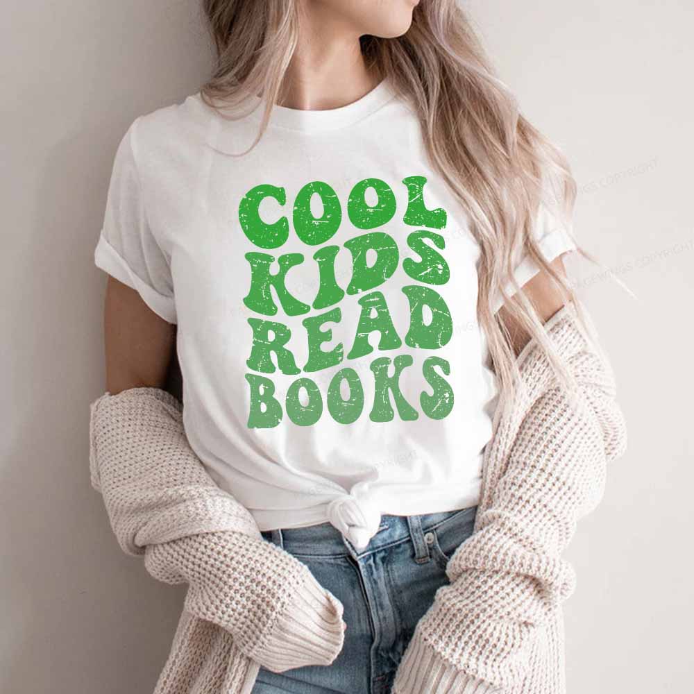 Pagewings Cool Kids Read Books Unisex Classic T-shirt
