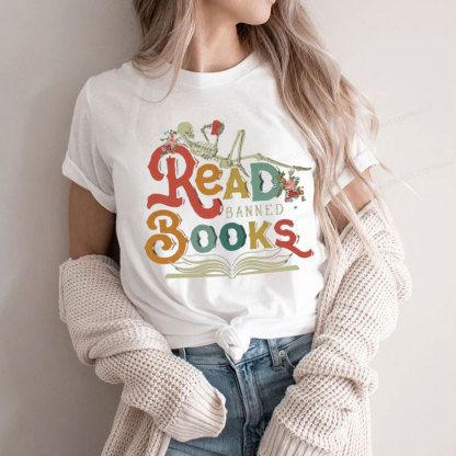 Pagewings Read Banned Books Unisex Classic T-shirt