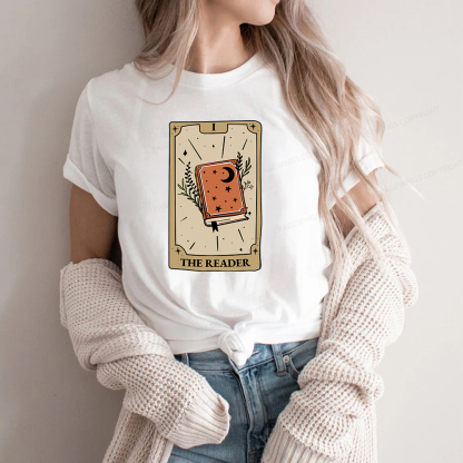 Pagewings The Reader Tarot Card Unisex Classic T-shirt