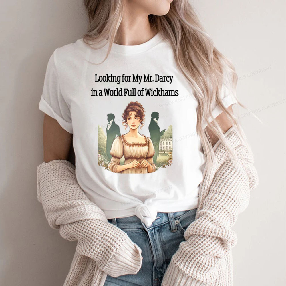 Pagewings Looking For My Mr Darcy Unisex Classic T-shirt