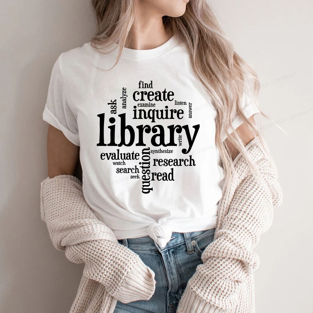 Pagewings Library Unisex Classic T-shirt