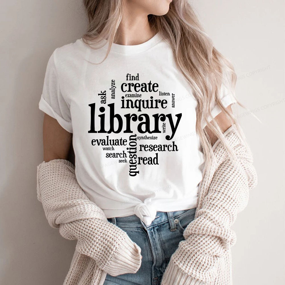 Pagewings Library Unisex Classic T-shirt