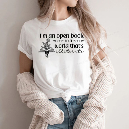 Pagewings An Open Book in a World Unisex Classic T-shirt