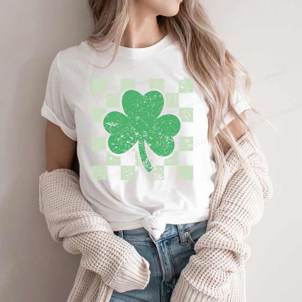Pagewings St Patrick's Shirt, Shamrock Shirt Unisex Classic T-shirt