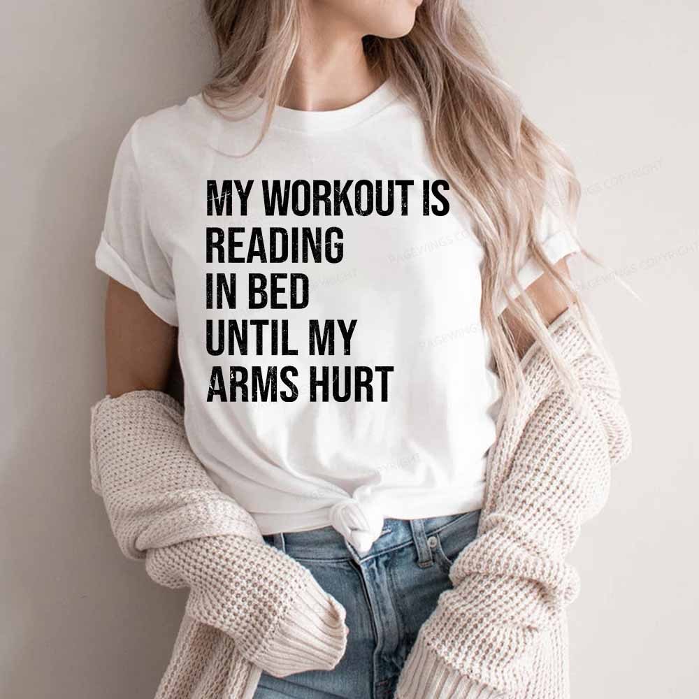 Pagewings My Workout Reading Unisex Classic T-shirt