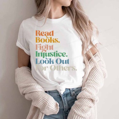 Pagewings Read Banned Books Social Justice Shirt Unisex Classic T-shirt