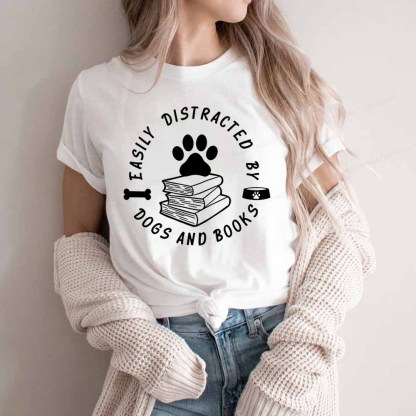 Pagewings Book Lover Sweater Funny Dog Sweater Unisex Classic T-shirt