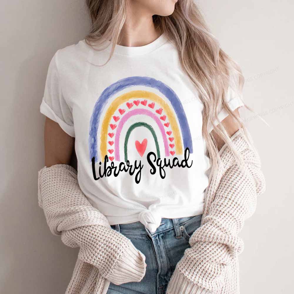 Pagewings Library Squad Shirt Unisex Classic T-shirt