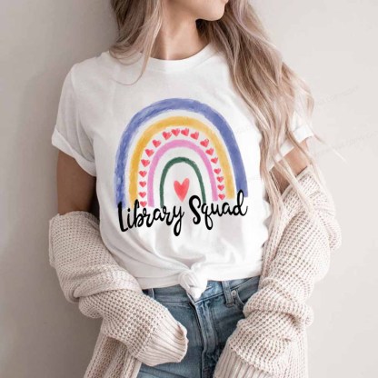 Pagewings Library Squad Shirt Unisex Classic T-shirt