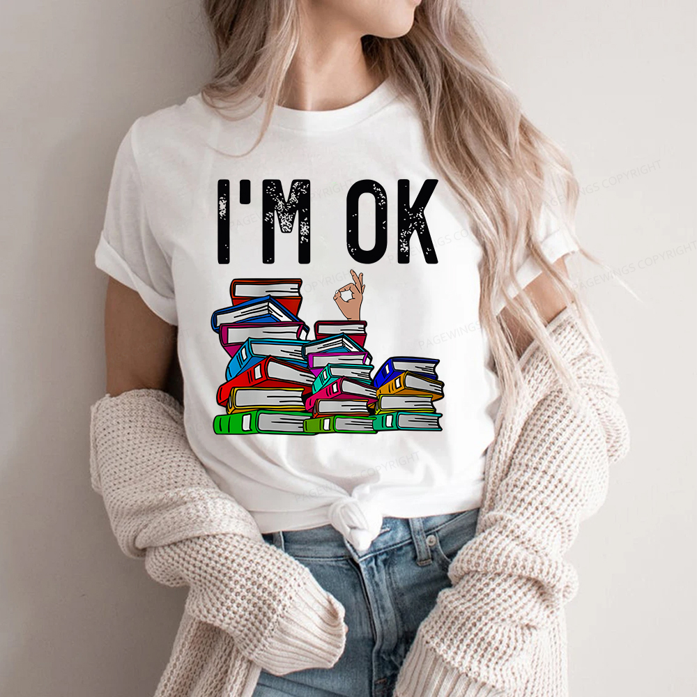 Pagewings Librarian Book Reader Funny Book Lover Unisex Classic T-shirt