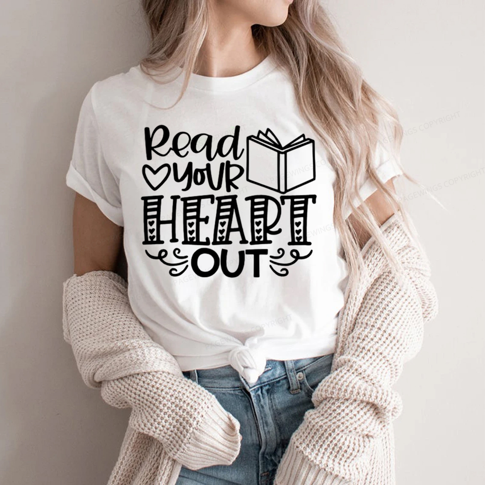 Pagewings Read Your Heart Out Unisex Classic T-shirt