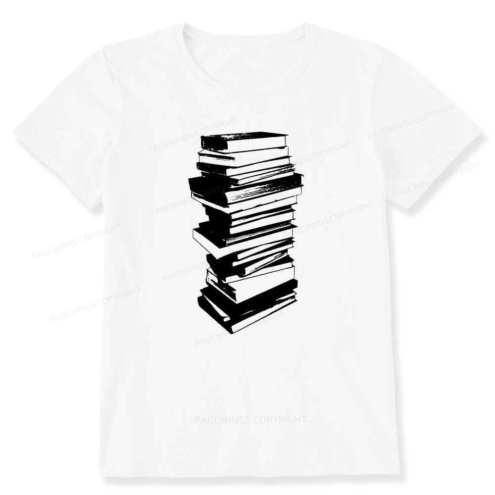 Pagewings Stack of Books Unisex Classic T-shirt