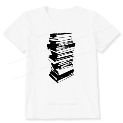 Pagewings Stack of Books Unisex Classic T-shirt