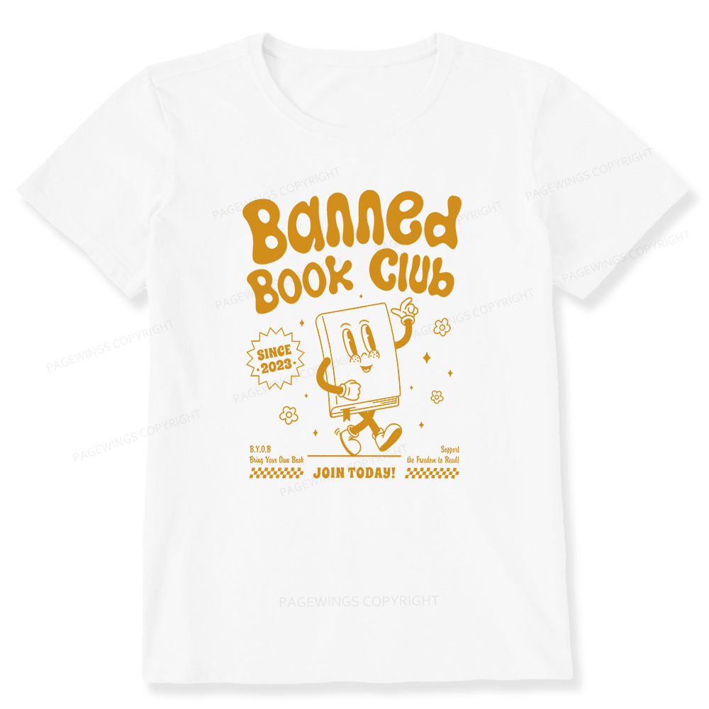 Pagewings Banned Book Club Unisex Classic T-shirt