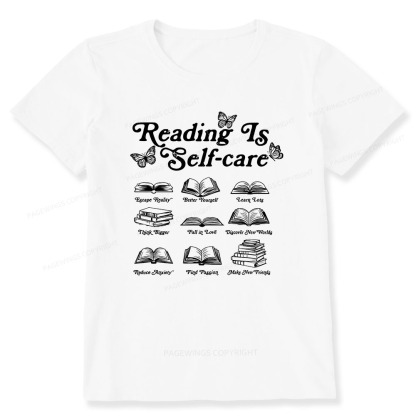 Pagewings Reading Is Self-care Unisex Classic T-shirt