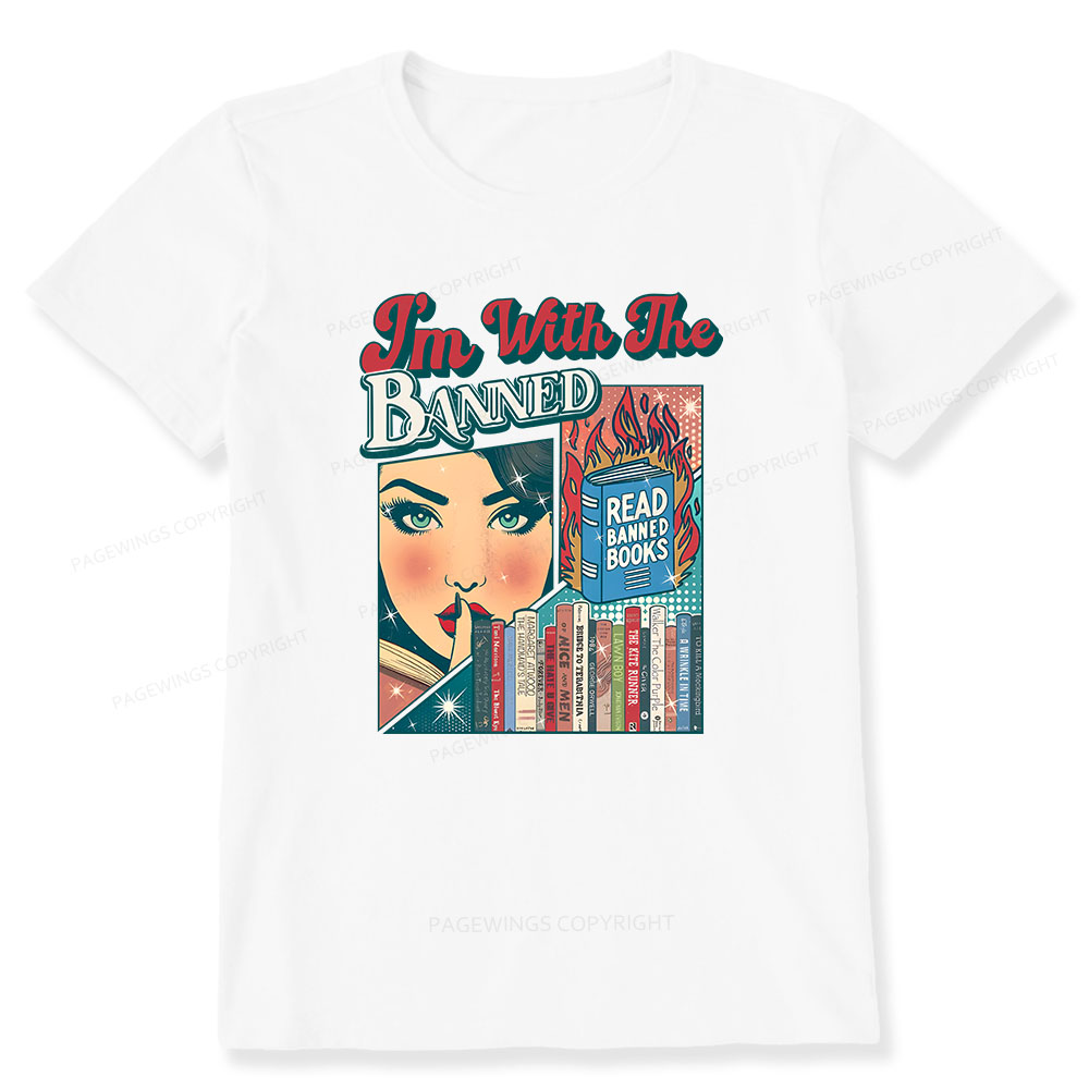 Pagewings I’m With the Banned Unisex Classic T-shirt