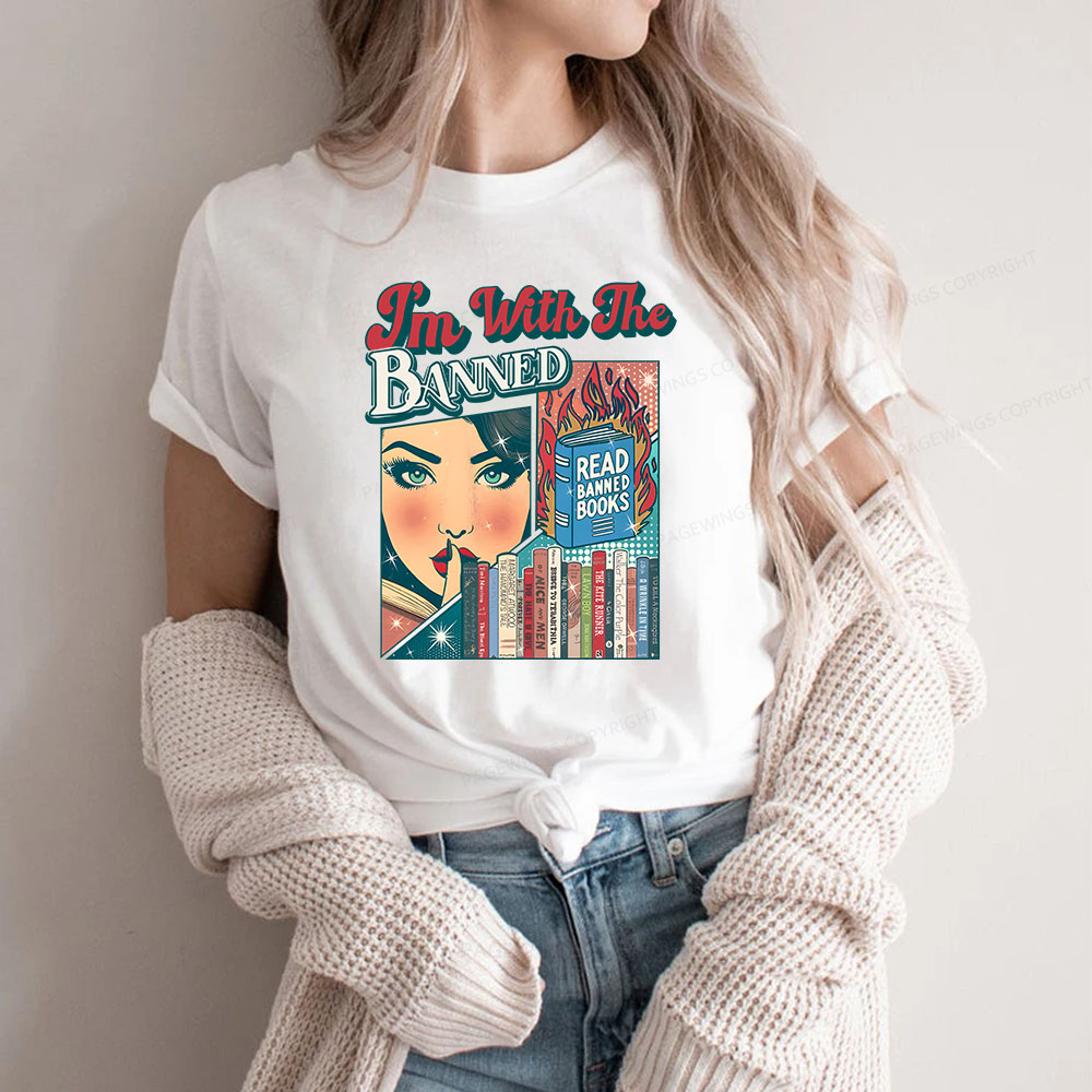Pagewings I’m With the Banned Unisex Classic T-shirt