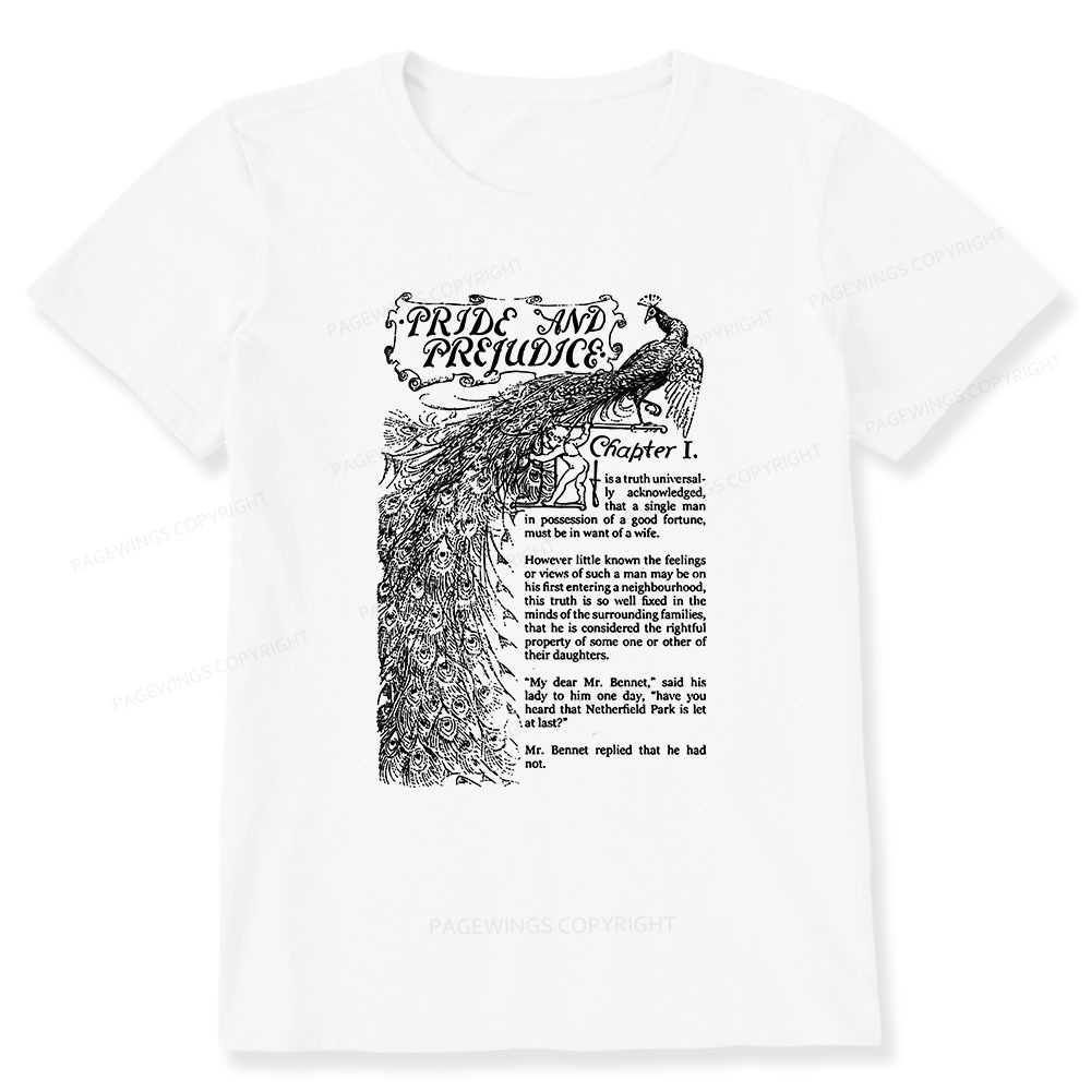 Pagewings Pride and Prejudice Unisex Classic T-shirt