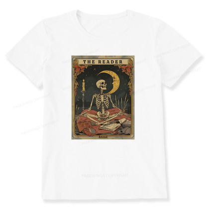 Pagewings The Reader Tarot Card Unisex Classic T-shirt