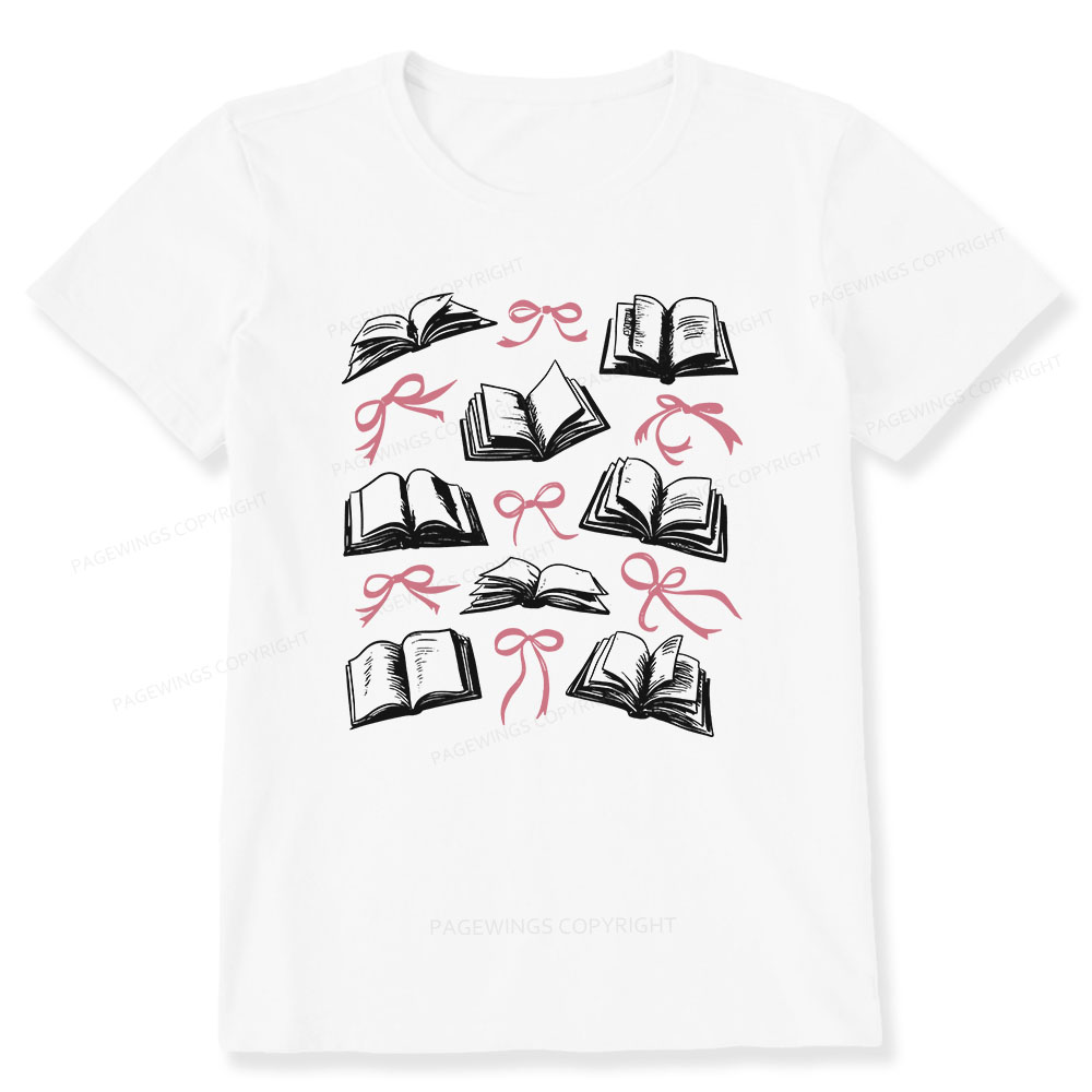 Pagewings Books And Rbbons Unisex Classic T-shirt