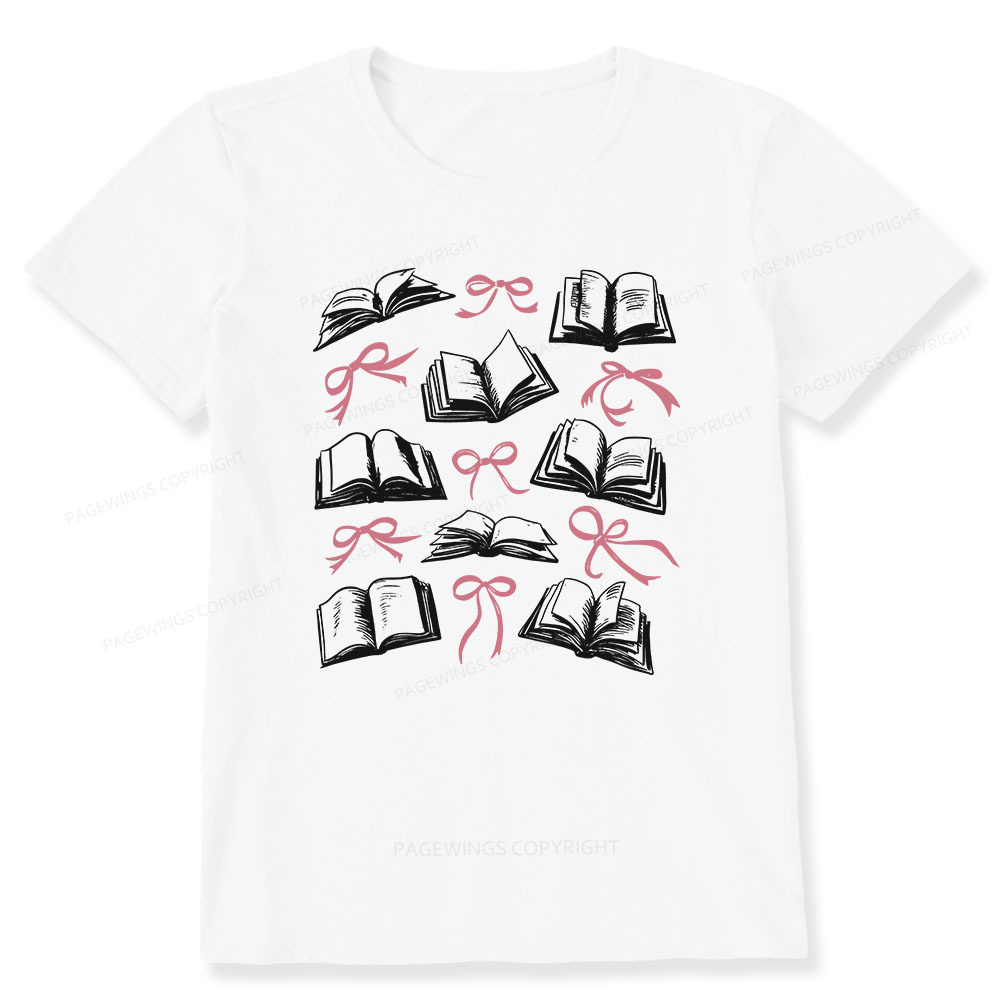 Pagewings Books And Rbbons Unisex Classic T-shirt