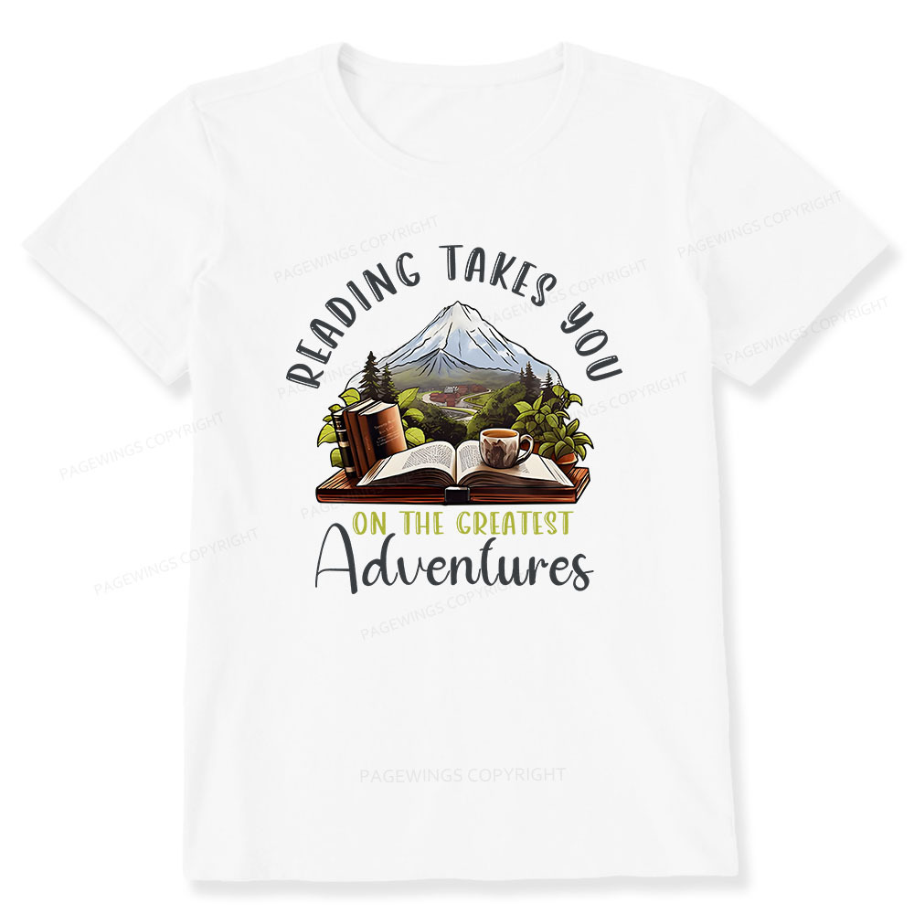 Pagewings Reading Adventures Unisex Classic T-shirt