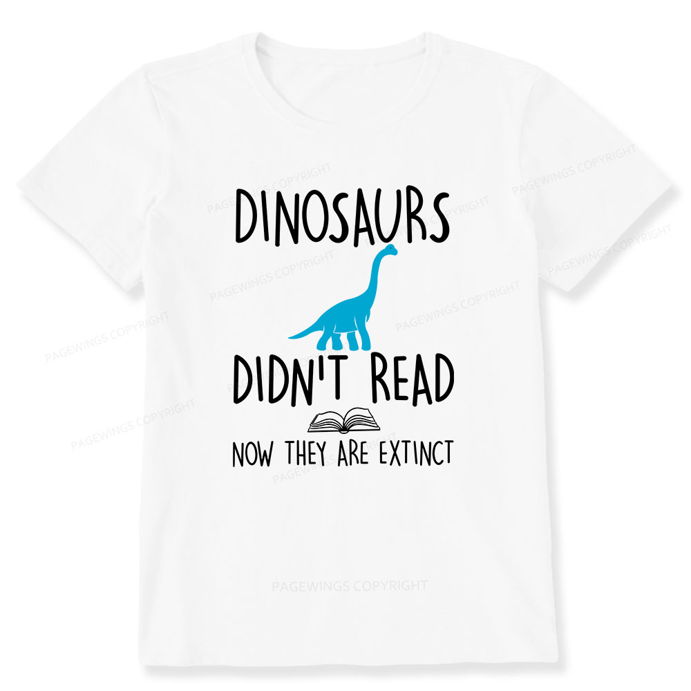 Pagewings Dinosaurs Unisex Classic T-shirt