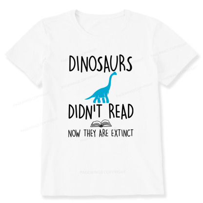 Pagewings Dinosaurs Unisex Classic T-shirt